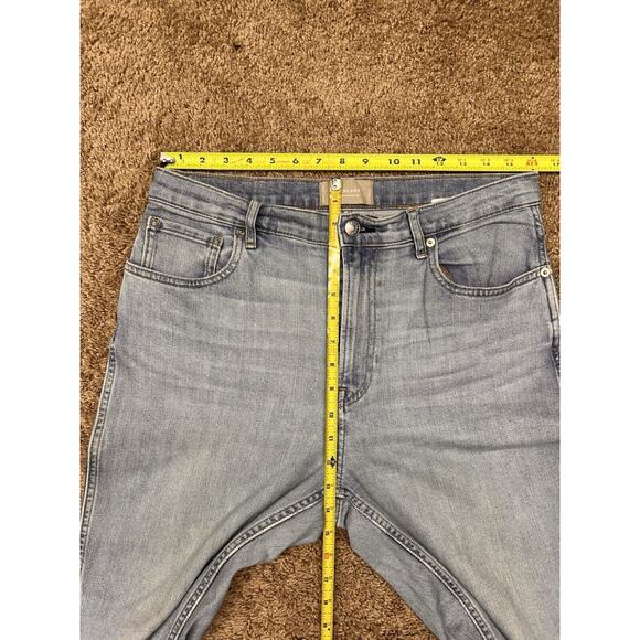 E001 Everlane Jeans Womens 30 The Cheeky Bootcut Light Wash Denim Crop - Picture 3 of 5